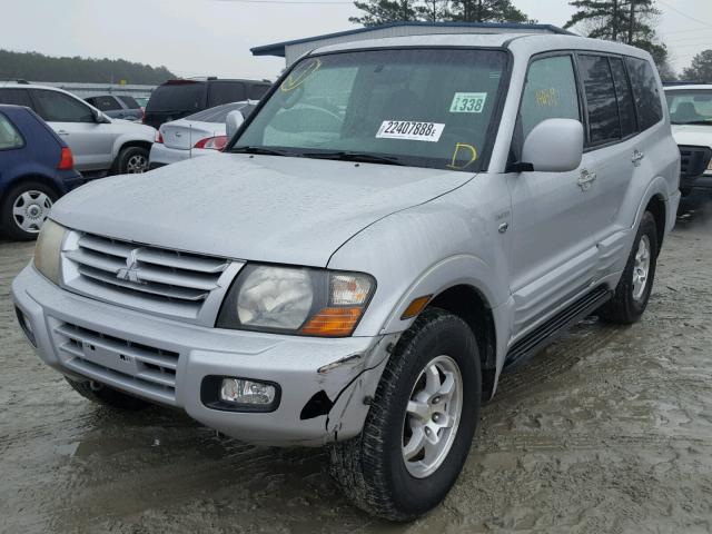 JA4MW51R92J068010 - 2002 MITSUBISHI MONTERO LI SILVER photo 9