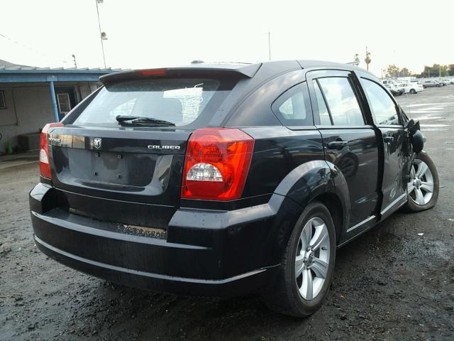 1B3CB3HA4BD147862 - 2011 DODGE CALIBER MA BLACK photo 4