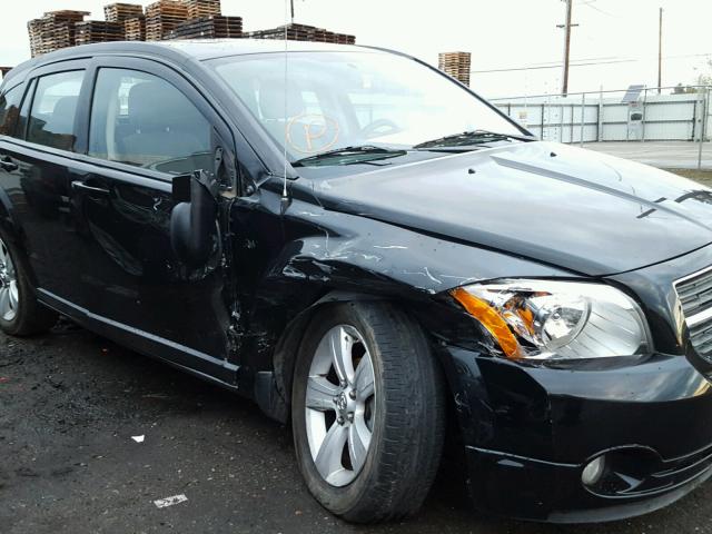 1B3CB3HA4BD147862 - 2011 DODGE CALIBER MA BLACK photo 9