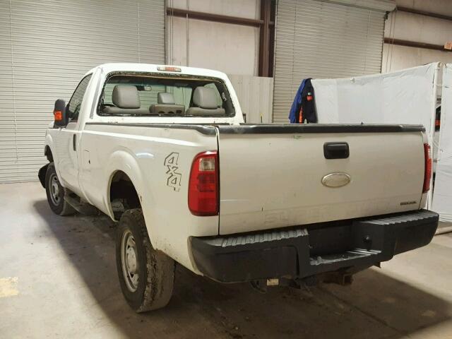 1FTRF3B67CEA13022 - 2012 FORD F350 SUPER WHITE photo 3