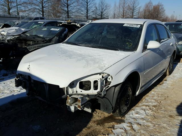 2G1WA5E37E1133091 - 2014 CHEVROLET IMPALA LIM WHITE photo 2