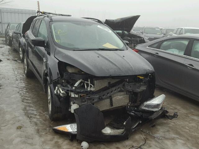 1FMCU9GX4EUB82452 - 2014 FORD ESCAPE SE BLACK photo 1