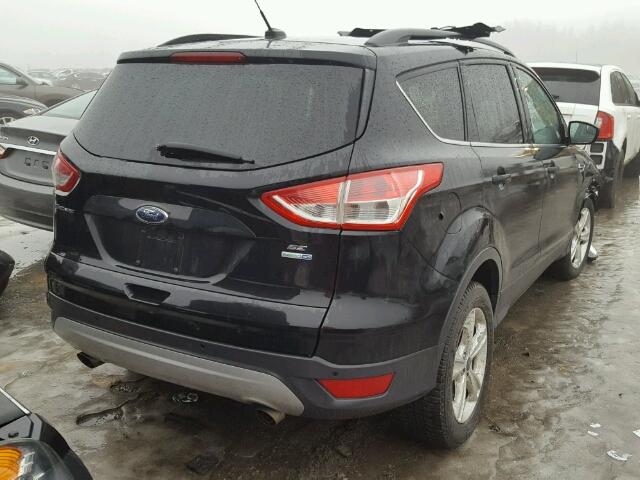 1FMCU9GX4EUB82452 - 2014 FORD ESCAPE SE BLACK photo 4