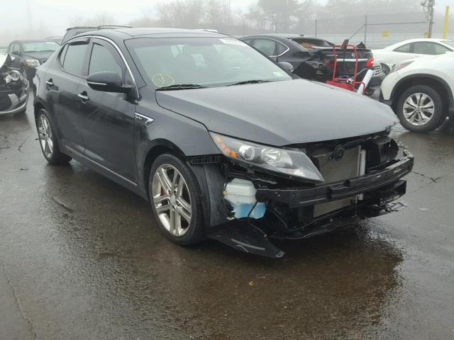 5XXGR4A62DG125603 - 2013 KIA OPTIMA SX BLACK photo 1