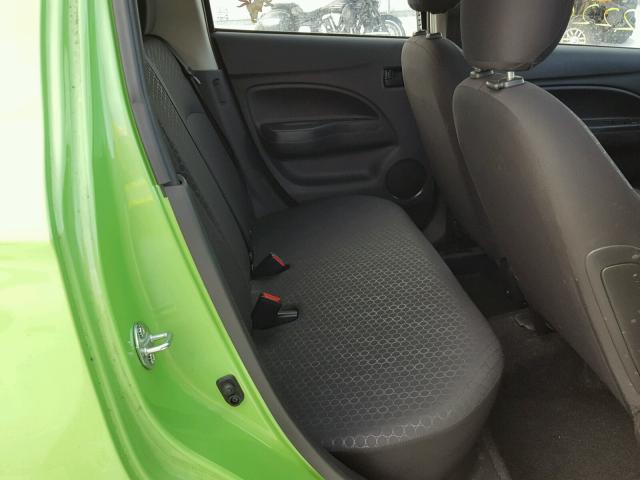 ML32A3HJ9FH012438 - 2015 MITSUBISHI MIRAGE DE GREEN photo 6