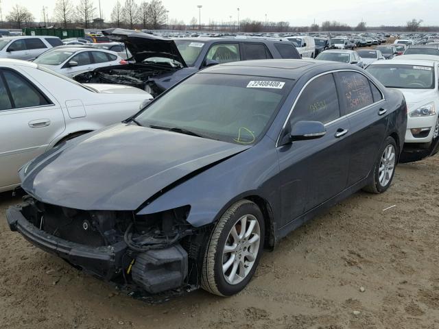 JH4CL96838C002274 - 2008 ACURA TSX GRAY photo 2