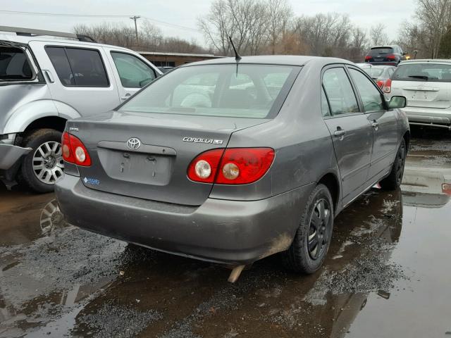 2T1BR32E36C595434 - 2006 TOYOTA COROLLA CE GRAY photo 4