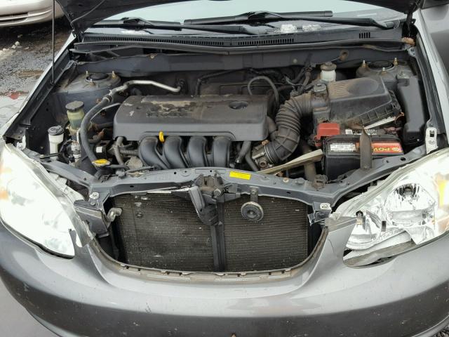 2T1BR32E36C595434 - 2006 TOYOTA COROLLA CE GRAY photo 7