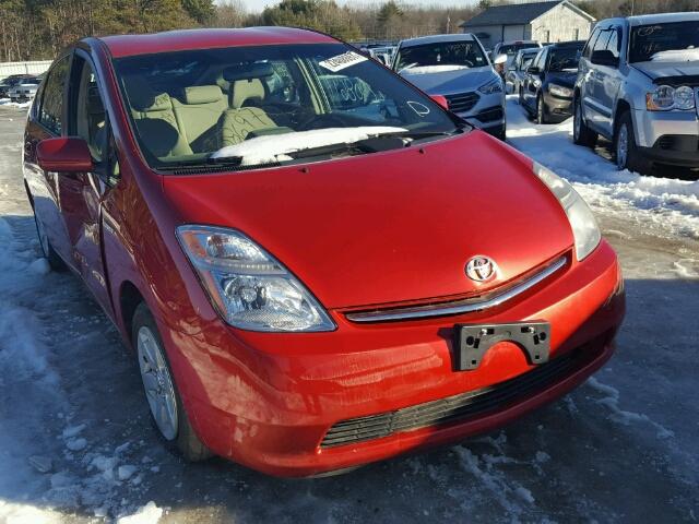 JTDKB20U277646675 - 2007 TOYOTA PRIUS RED photo 1