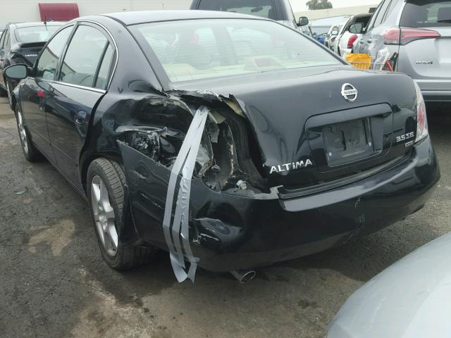 1N4BL11E53C267739 - 2003 NISSAN ALTIMA SE BLACK photo 3