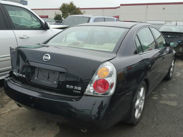 1N4BL11E53C267739 - 2003 NISSAN ALTIMA SE BLACK photo 4