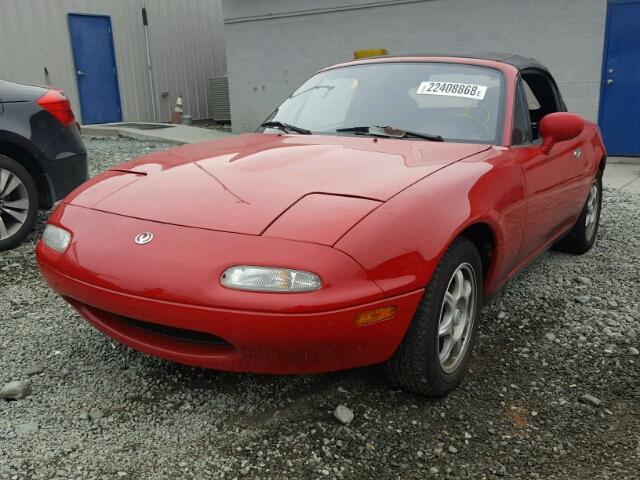 JM1NA3533S0606404 - 1995 MAZDA MX-5 MIATA RED photo 2