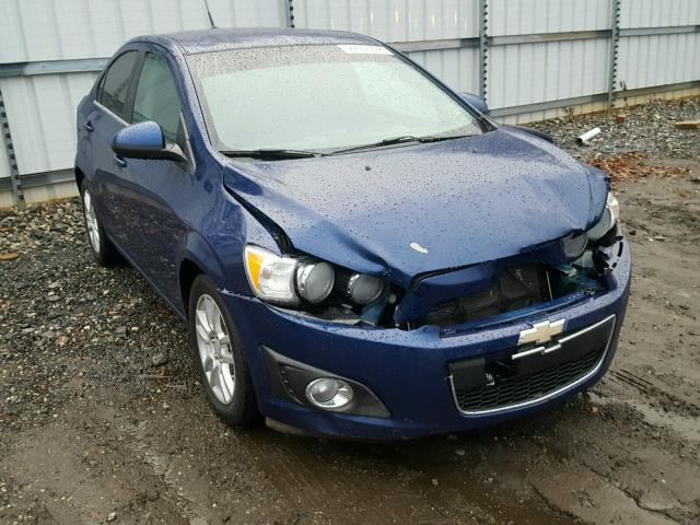 1G1JC5SH8C4228491 - 2012 CHEVROLET SONIC LT BLUE photo 1