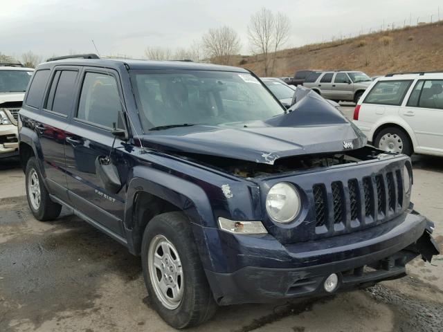 1C4NJRBB1FD316711 - 2015 JEEP PATRIOT SP BLUE photo 1