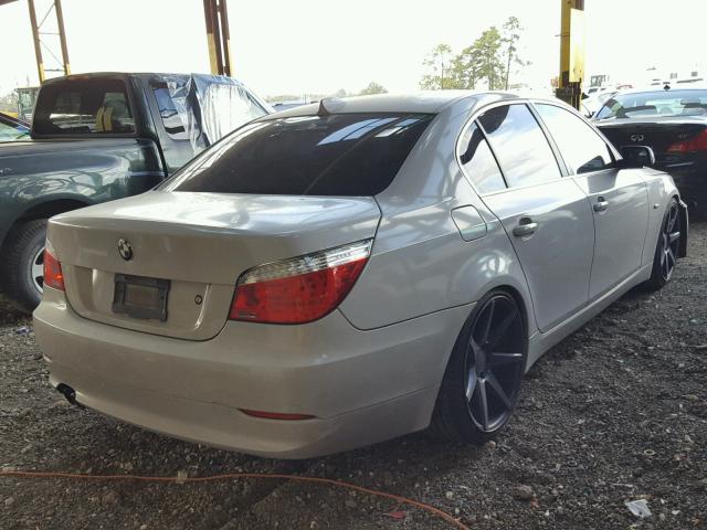 WBANW13538CZ84110 - 2008 BMW 535 I GRAY photo 3