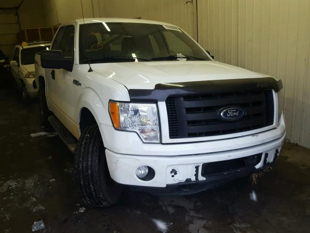 1FTFX1EF6CFA96095 - 2012 FORD F150 SUPER WHITE photo 1