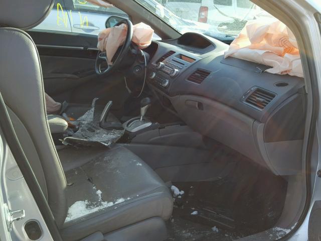 19XFA16999E012512 - 2009 HONDA CIVIC EXL 银色 照片 5