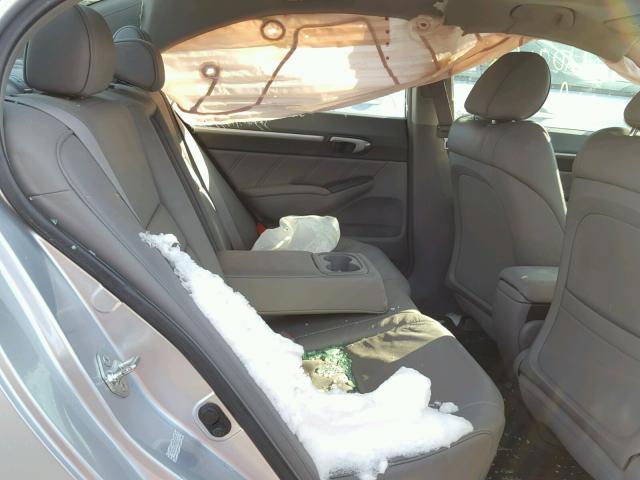 19XFA16999E012512 - 2009 HONDA CIVIC EXL 银色 照片 6