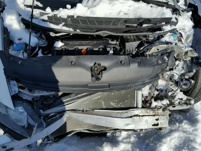 19XFA16999E012512 - 2009 HONDA CIVIC EXL SILVER photo 7