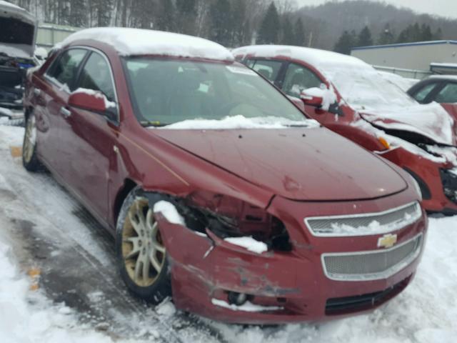 1G1ZK57718F152517 - 2008 CHEVROLET MALIBU LTZ MAROON photo 1