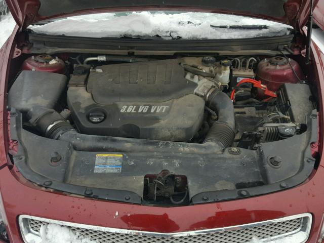 1G1ZK57718F152517 - 2008 CHEVROLET MALIBU LTZ MAROON photo 7