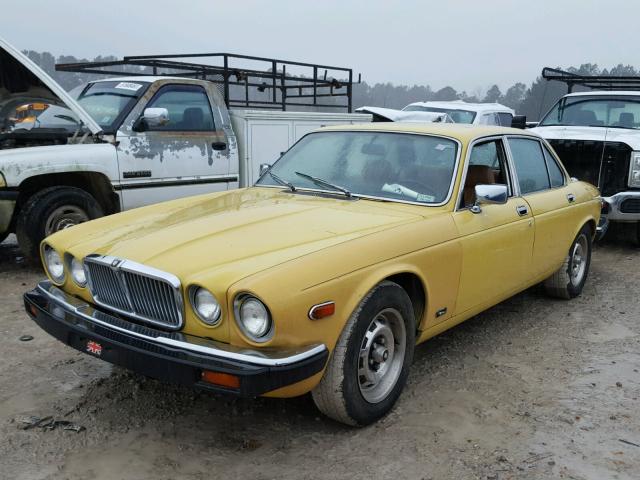 JAULN49C304974 - 1979 JAGUAR XJ6 YELLOW photo 2