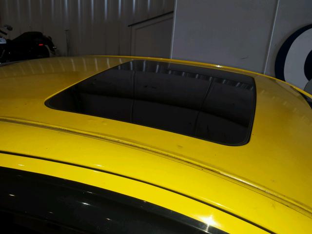 1G1AL12F957620971 - 2005 CHEVROLET COBALT LS YELLOW photo 9