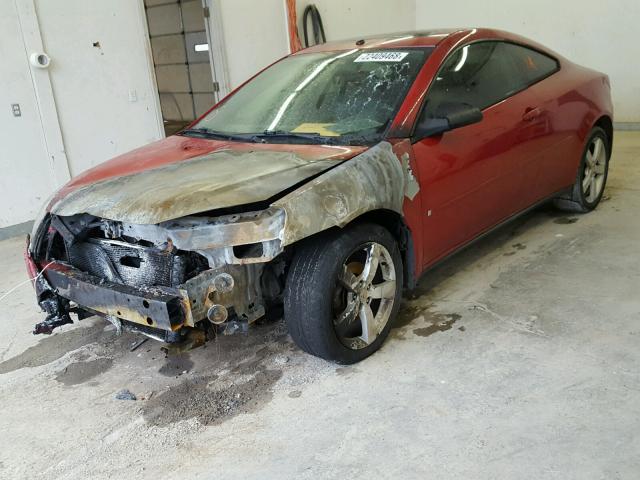 1G2ZM151864136398 - 2006 PONTIAC G6 GTP RED photo 2