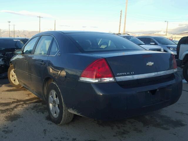 2G1WT57N591262249 - 2009 CHEVROLET IMPALA 1LT GRAY photo 3