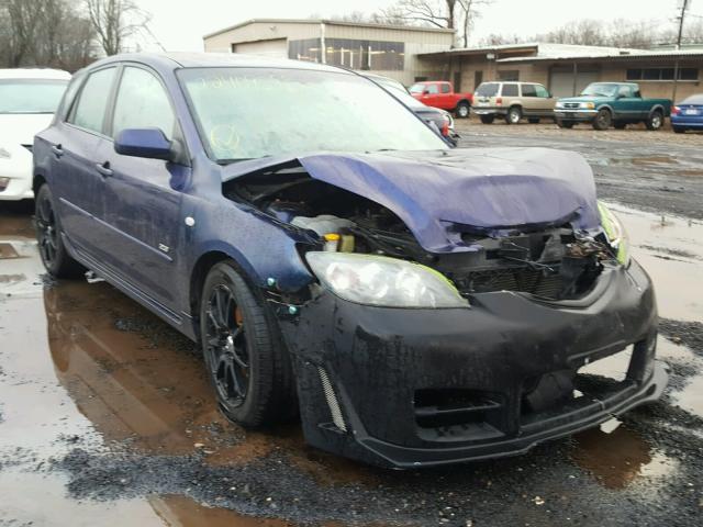 JM1BK343051307291 - 2005 MAZDA 3 HATCHBAC BLUE photo 1