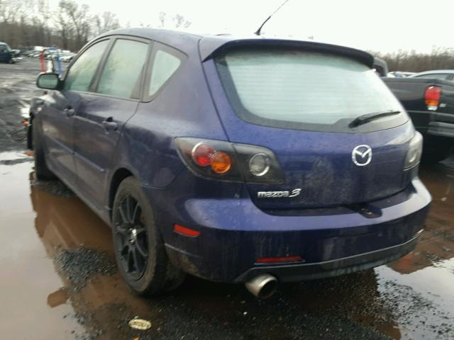 JM1BK343051307291 - 2005 MAZDA 3 HATCHBAC BLUE photo 3