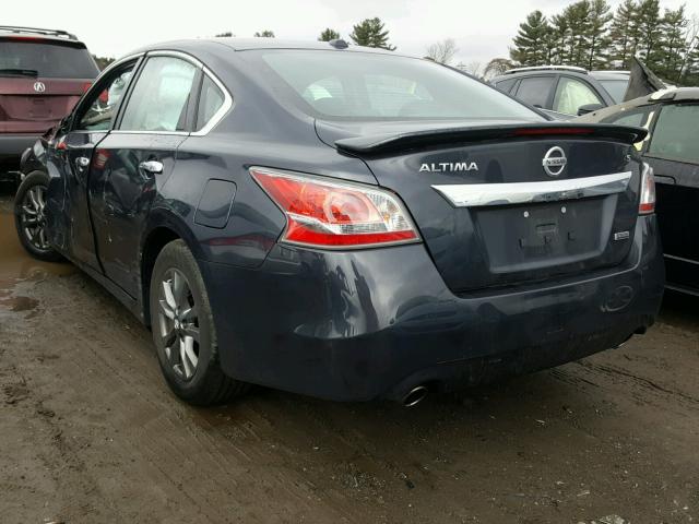 1N4AL3APXFC497886 - 2015 NISSAN ALTIMA 2.5 BLUE photo 3