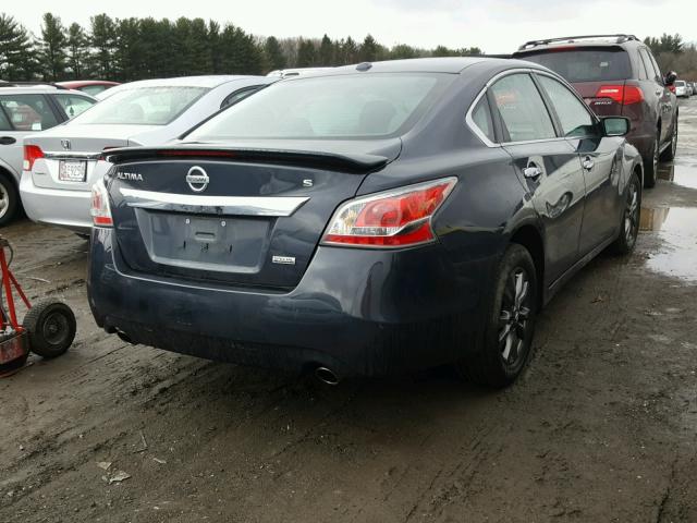 1N4AL3APXFC497886 - 2015 NISSAN ALTIMA 2.5 BLUE photo 4