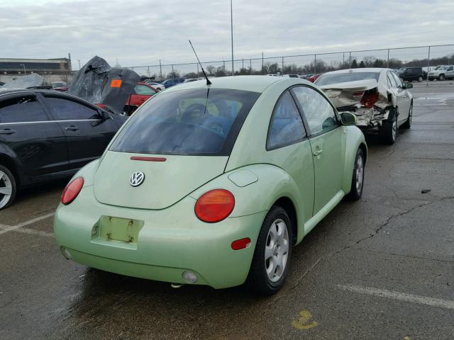 3VWCK21C72M406673 - 2002 VOLKSWAGEN NEW BEETLE 绿色 照片 4