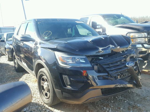 1FM5K8AR8GGA52369 - 2016 FORD EXPLORER P BLACK photo 1