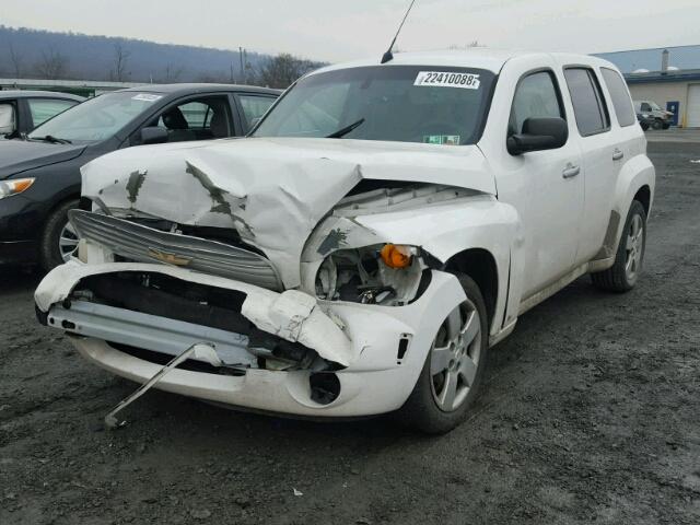 3GNDA13D27S623732 - 2007 CHEVROLET HHR LS WHITE photo 2
