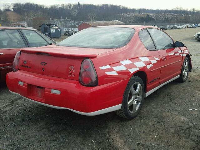 2G1WX12K8Y9161989 - 2000 CHEVROLET MONTE CARL RED photo 4