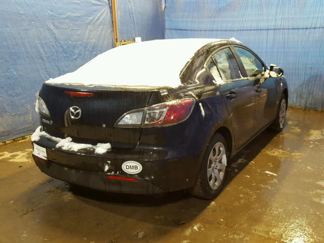 JM1BL1SG4A1351232 - 2010 MAZDA 3 I BLACK photo 4