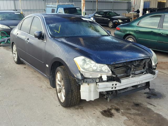 JNKAY01E87M306601 - 2007 INFINITI M35 BASE BLUE photo 1