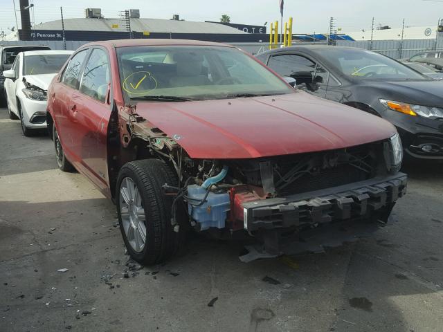 3LNHM26TX8R625548 - 2008 LINCOLN MKZ RED photo 1