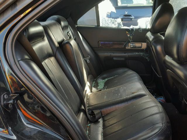 1LNHM87A44Y641322 - 2004 LINCOLN LS შავი ფოტო 6
