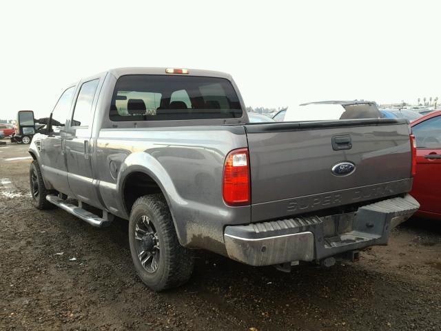 1FTSW20R39EA49694 - 2009 FORD F250 SUPER CHARCOAL photo 3