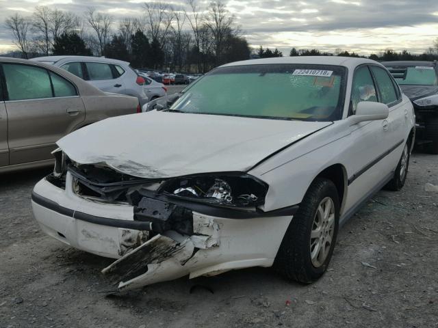 2G1WF52E139123114 - 2003 CHEVROLET IMPALA WHITE photo 2