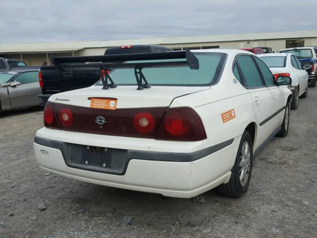2G1WF52E139123114 - 2003 CHEVROLET IMPALA 白色 照片 4
