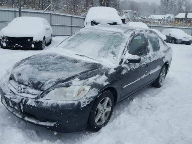 2HGES25784H547702 - 2004 HONDA CIVIC EX 黑色 照片 2