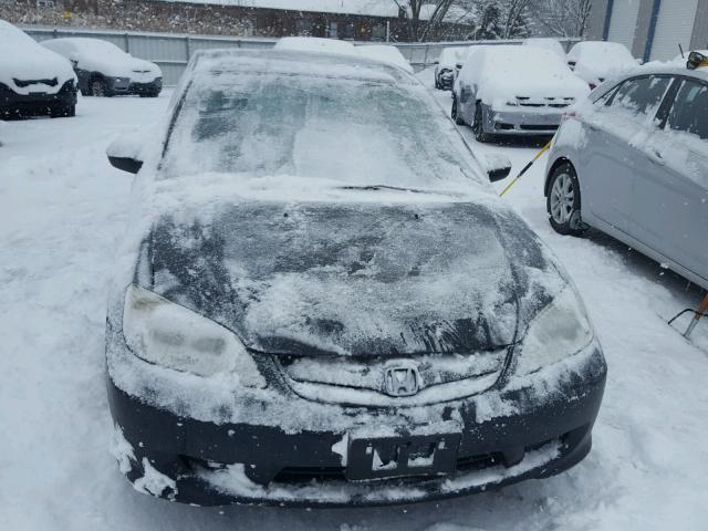 2HGES25784H547702 - 2004 HONDA CIVIC EX 黑色 照片 9