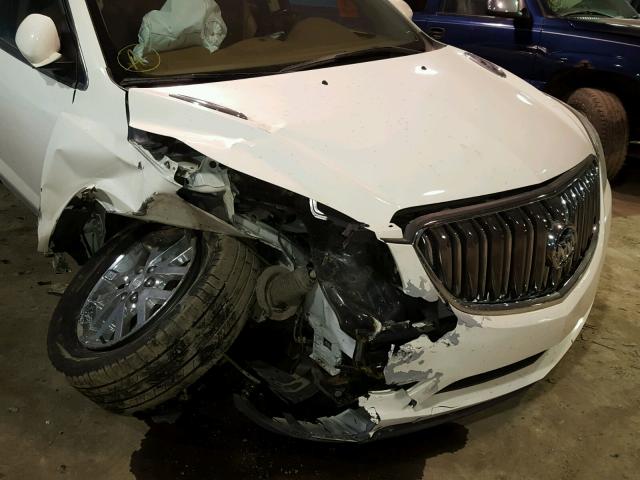 5GAKVBKD2FJ222209 - 2015 BUICK ENCLAVE WHITE photo 9