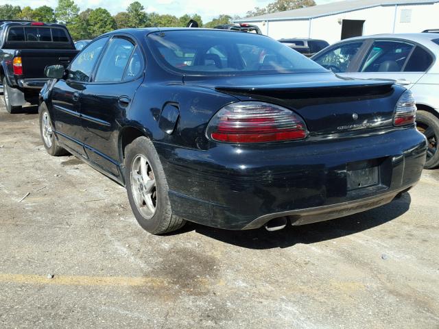 1G2WR521X2F255391 - 2002 PONTIAC GRAND PRIX BLACK photo 3