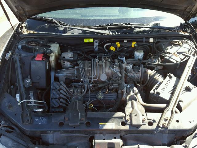 1G2WR521X2F255391 - 2002 PONTIAC GRAND PRIX BLACK photo 7