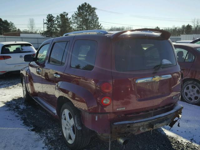 3GNDA33P57S555366 - 2007 CHEVROLET HHR LT RED photo 3